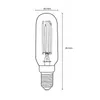 LUMILED LED žárovky E14 T25 Sada 6 žárovek do varné desky Náhled obrázku produktu 8