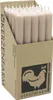 Stabkerzen aus Paraffin, 250/22 mm, Taupe, KERZENFARM HAHN, Produktbild-Vorschau 1
