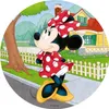 Czerwony topper na tort Myszka Minnie wykonany z jadalnego Podgląd zdjęcia produktu 1
