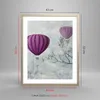 Gerahmtes Poster - Rahmen in heller Eiche - Ballon Baum Produktbild-Vorschau 5
