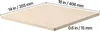 VEVOR Pizzastein, 508 x 355 mm rechteckiger Cordierit Produktbild-Vorschau 7