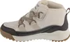 Side view of a beige and brown Skechers sneaker. Podgląd zdjęcia produktu