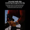A person riding a bicycle, wearing a smartwatch. Produktbild-Vorschau