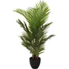 Palmier artificiel 95cm avec pot, Plante artificielle verte Voir les images du produit 1