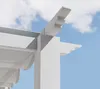 Paragon Outdoor Aluminium Pergola Florida 1111 Weiß Produktbild-Vorschau 6