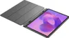 A tablet with a cover and stylus is shown from a diagonal angle. Produktbild-Vorschau