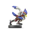 A figurine of Falco Lombardi from the Star Fox series, standing on a black base. Produktbild-Vorschau