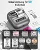 PHOMEMO M220 Labeldrucker, graue Bluetooth -Thermaldrucker Produktbild-Vorschau 5