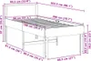 vidaXL Posteľ z masívu bez matraca 80x200 cm borovicové Náhľad obrázku produktu 8