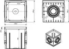 Revisionsschacht Kontrollschacht 200x200x200mm mit Deckel Produktbild-Vorschau 10