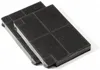 Two charcoal filters are shown in a studio setting with a white background. Produktbild-Vorschau