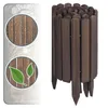 Woodygift Holz Palisade Gartenzaun Rasenkante Produktbild-Vorschau 4
