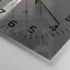 Wanduhr - Quadrat - Glasuhr - Tor Mensch Licht - 40x40cm - Produktbild-Vorschau 5