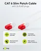 goobay CAT 6 Slim patch kabel U/UTP bílý 10 m Náhled obrázku produktu 5