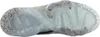 The sole of a white Nike Air Vapormax 2021 FK SE shoe is shown from an underneath view against a white background. Voir les images du produit