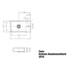 Kaldewei 908106013667 Aufsatzwaschtisch CONO Mod.3074, 550 Produktbild-Vorschau 2