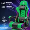 Fotel gamingowy Hoffree z podświetleniem LED RGB i Podgląd zdjęcia produktu 6