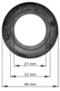 FRANKE guarnizione del cestello del filtro 133.0060.773 Anteprima dell’immagine prodotto 15