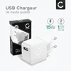 CELLONIC Chargeur USB EU-Plug 1 Port 5V 2.4A 12W blanc bloc Voir les images du produit 2