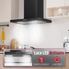 Cuffia di aspirazione LEVIVO A++ 60cm ricircolo e scarico Anteprima dell’immagine prodotto 4