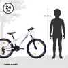 Mountainbike 24 Zoll Mountainbike mit Aluminium-Rahmen 21 Produktbild-Vorschau 6
