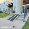 WORHAN® Rollstuhl Rampe klappbar 272kg faltbar Mobil Produktbild-Vorschau 5
