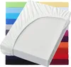 Jersey Spannbettlaken Spannbetttuch, 100% Baumwolle, Produktbild-Vorschau 3