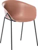 BELIANI Gartenstuhl 2er Set Braun und Schwarz Kunststoff Produktbild-Vorschau 5