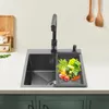 Küchenspüle - Einzelbecken mit Auszieharmatur - Produktbild-Vorschau 5