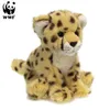 Ghepardo di peluche (seduto, 19 cm) realistico gatto rapace Anteprima dell’immagine prodotto 1
