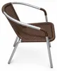 Sedia da giardino Aga RATAN Grigio/Marrone Anteprima dell’immagine prodotto 4