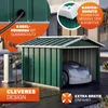 GARDEBRUK® Mähroboter Garage Metall Wetterbeständig Produktbild-Vorschau 3