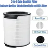 Luftreiniger Filter kompatibel mit FY1700 AC1711 AC1715 Produktbild-Vorschau 4