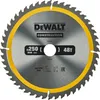A close-up, front-facing view of a circular saw blade with the brand name and specifications clearly visible. Podgląd zdjęcia produktu
