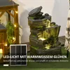 Outsunny Gartenbrunnen Solar Springbrunnen mit 4 Stufen, Produktbild-Vorschau 4