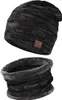 Mütze Herren Damen, Winter Warm Beanie Mütze und Loop Schal Produktbild-Vorschau 2