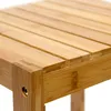 Relaxdays Bambushocker, HxBxT:40x28x32cm, aus Holz, Produktbild-Vorschau 5