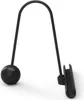 A black metal picture frame stand with a ball weight on one side and a clip on the other. Podgląd zdjęcia produktu