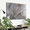 DEQORI Magnettafel Metall 90x60 cm 'Elegantes Marmormuster' Produktbild-Vorschau 4