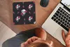 MuchoWow® Mauspad Mousepad Mädchen - Totenkopf - Rosen - Produktbild-Vorschau 4