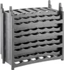 Rotho Casier à bouteilles Vario, anthracite, 60 x 22 x 14 Voir les images du produit 3