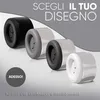 Set di 4 portasciugamani in acciaio inox, bianco, Anteprima dell’immagine prodotto 6