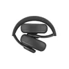A pair of folded gray headphones on a white background. Anteprima dell’immagine prodotto