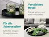 D&D Living Pleto Vassoio decorativo rotondo Ø 40 cm, piatto Anteprima dell’immagine prodotto 6