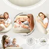 Stillkissen 190x30 XXL | Füllung Faserbällchen | Bezug 100% Produktbild-Vorschau 9