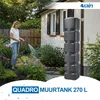 4rain QUADRO Wandtank 270 Liter graphite grey Productafbeelding-voorbeeld 2