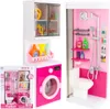 Badzubehör Dusche Wc Waschmaschine Kinderbad Set Produktbild-Vorschau 1