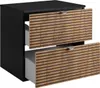 RODAN | Szafka Pod Umywalkę - 60 Cm - Brązowo-Czarna - LOFT Podgląd zdjęcia produktu 5