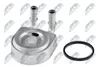 NTY CCL-CT-000 Ölkühler Motoröl passend für PEUGEOT 206 Produktbild-Vorschau 1