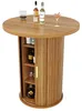 Moderner Bartisch mit Schrankfunktion, MDF-Holzdesign, hohe Produktbild-Vorschau 9